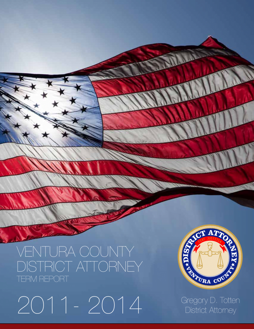 Ventura County District Attorney Term Report 2011-2014