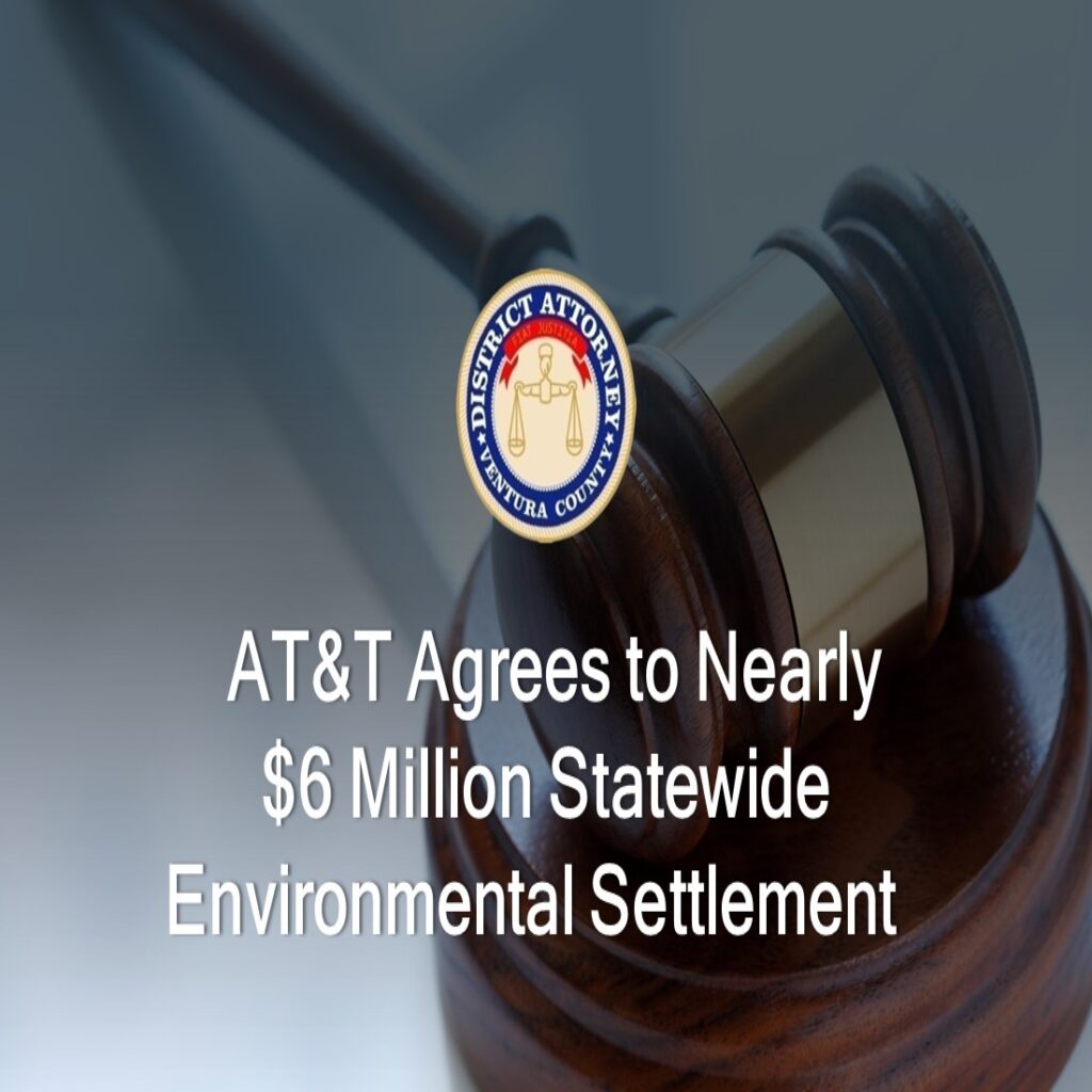 AT&T Agrees to Nearly $6 Million Statewide Environmental Settlement