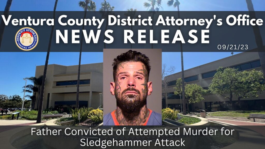 Father Convicted of Attempted Murder for Sledgehammer Attack