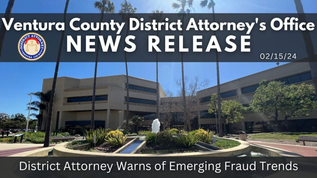District Attorney Warns of Emerging Fraud Trends