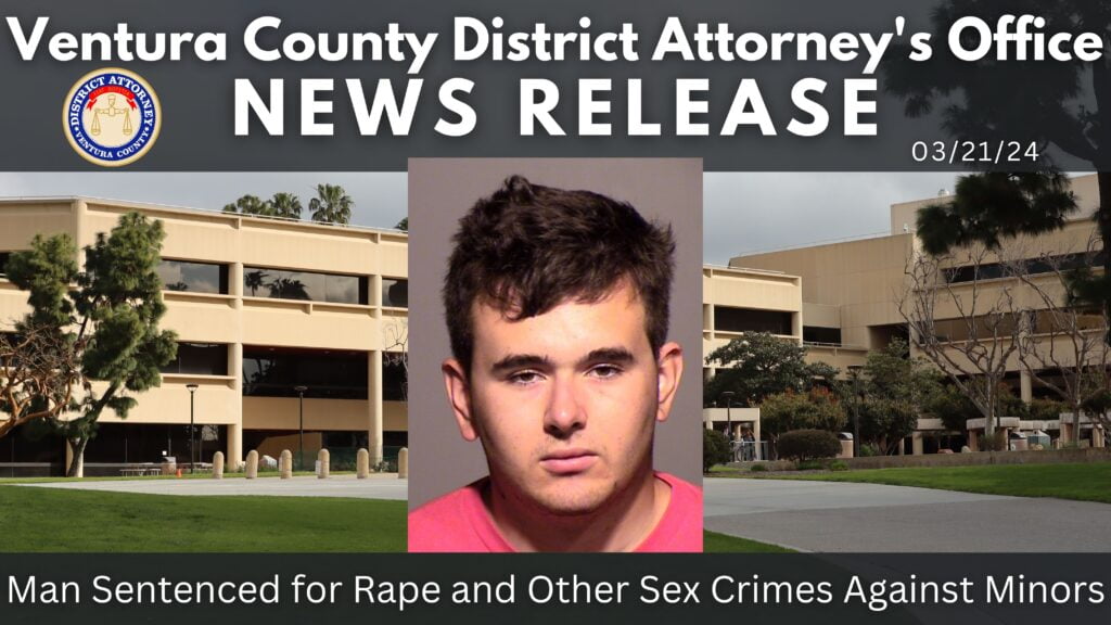 Man Sentenced for Rape and Other Sex Crimes Against Minors