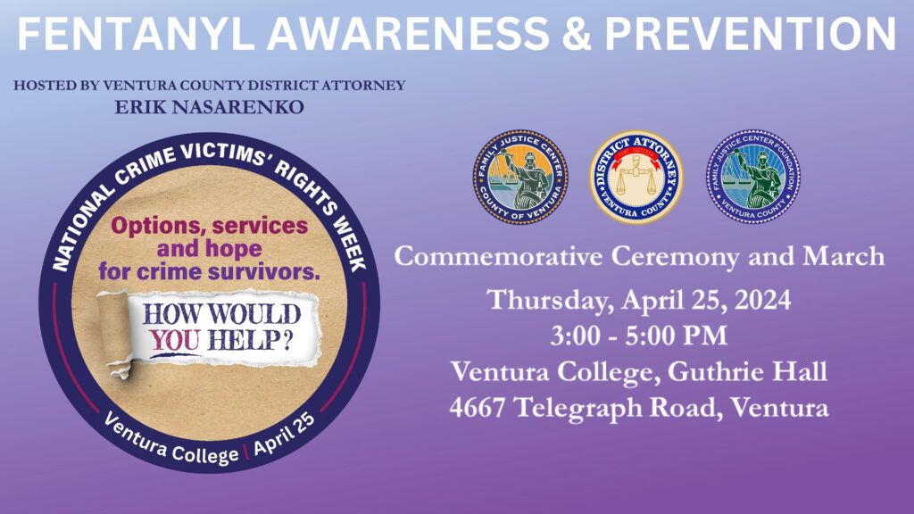 National Crime Victims’ Rights Week Event Focuses on Fentanyl