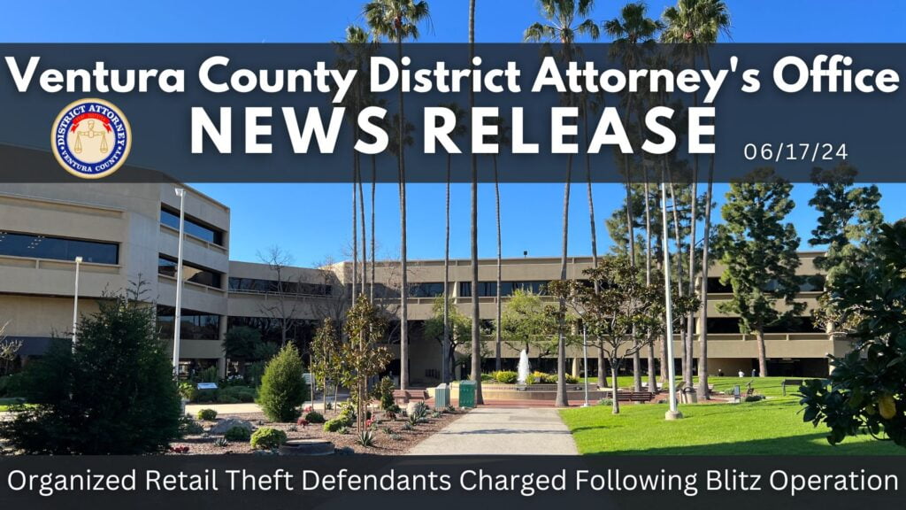 Organized Retail Theft Defendants Charged Following Blitz Operation