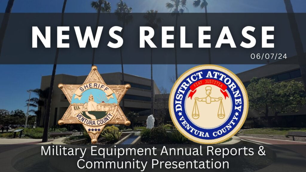 Military Equipment Annual Reports & Community Presentation