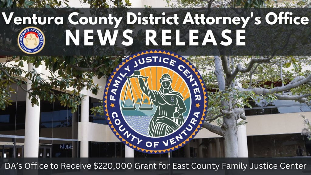 DA’s Office to Receive $220,000 Grant for East County Family Justice Center