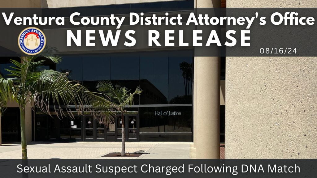 Sexual Assault Suspect Charged Following DNA Match