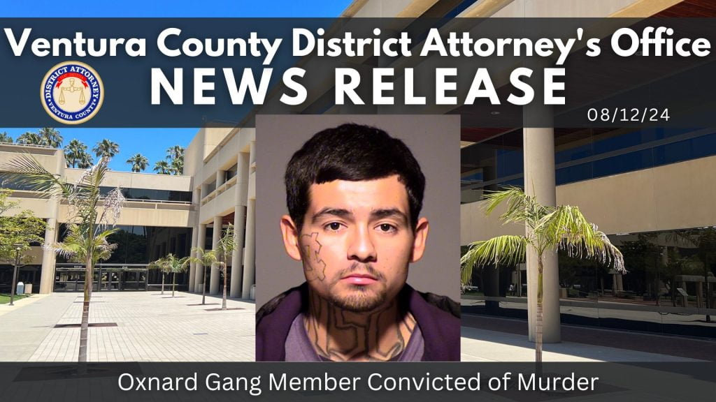 Oxnard Gang Member Convicted of Murder