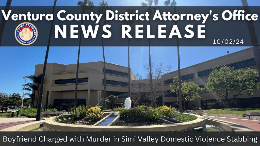 Boyfriend Charged with Murder in Simi Valley Domestic Violence Stabbing