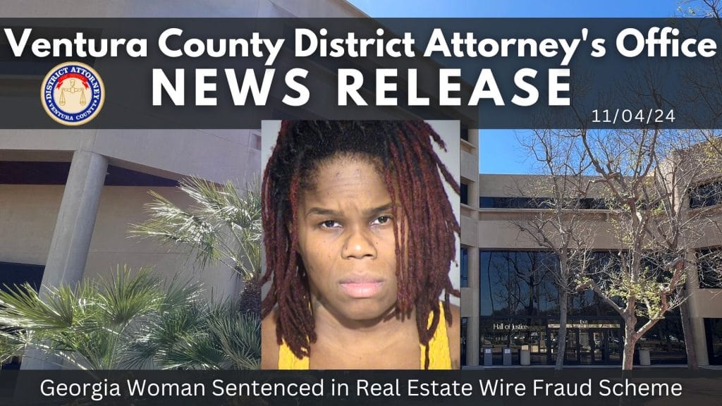 Georgia Woman Sentenced in Real Estate Wire Fraud Scheme