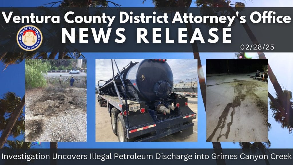 Investigation Uncovers Illegal Petroleum Discharge into Grimes Canyon Creek