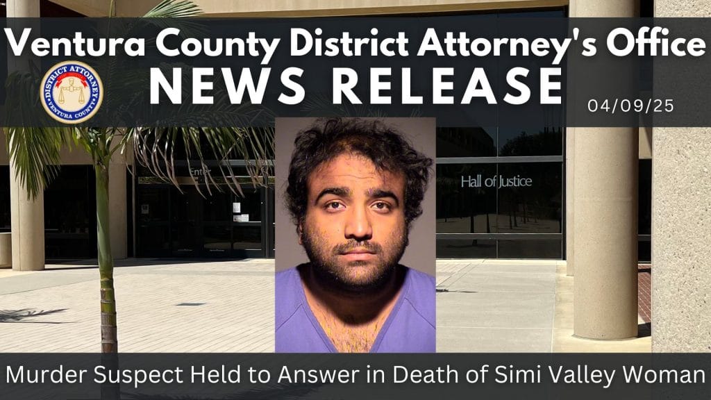 Murder Suspect Held to Answer in Death of Simi Valley Woman