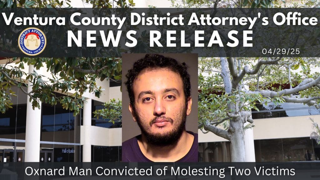 Oxnard Man Convicted of Molesting Two Victims