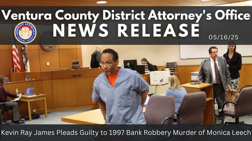 Kevin Ray James Pleads Guilty to 1997 Bank Robbery Murder of Monica Leech