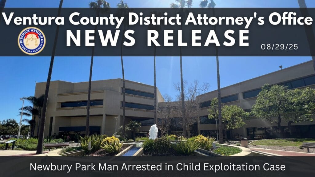Newbury Park Man Arrested in Child Exploitation Case