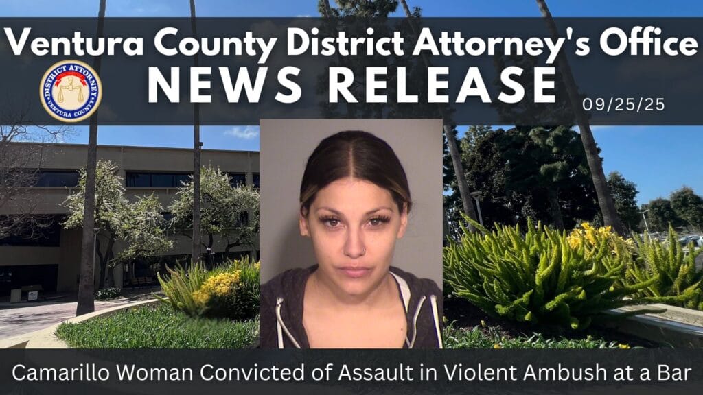 Camarillo Woman Convicted of Assault in Violent Ambush at a Bar