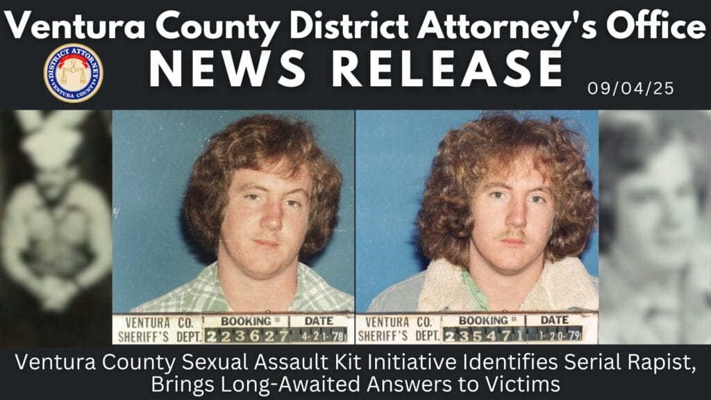 Ventura County Sexual Assault Kit Initiative Identifies Serial Rapist, Brings Long-Awaited Answers to Victims