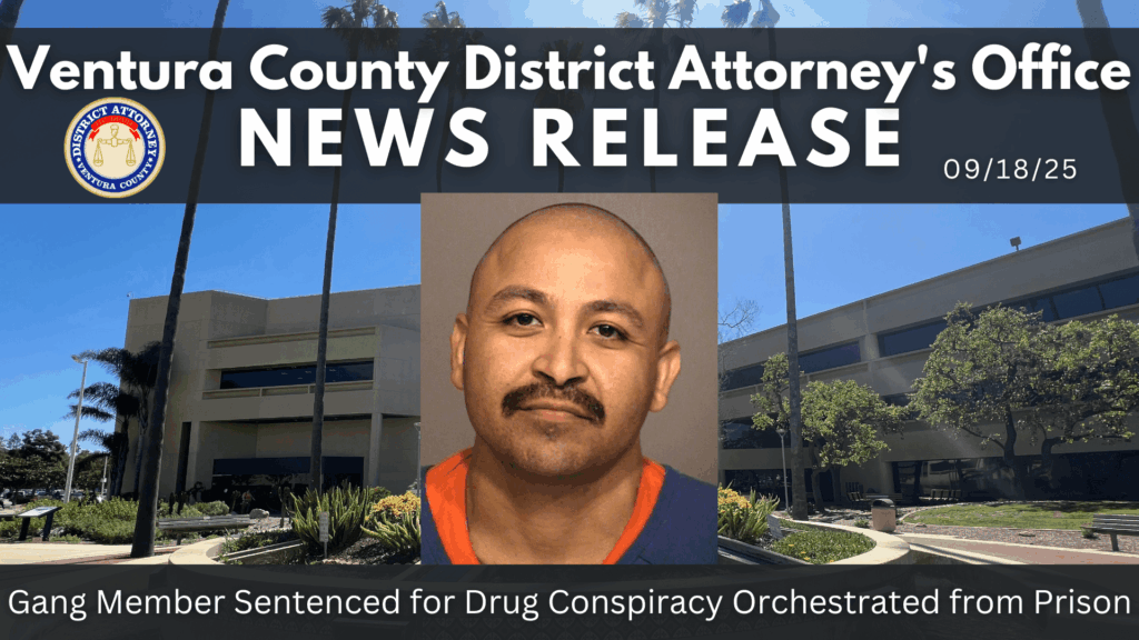 Gang Member Sentenced for Drug Conspiracy Orchestrated from Prison