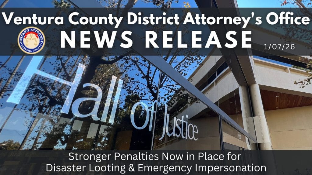 Stronger Penalties Now in Place for Disaster Looting & Emergency Impersonation