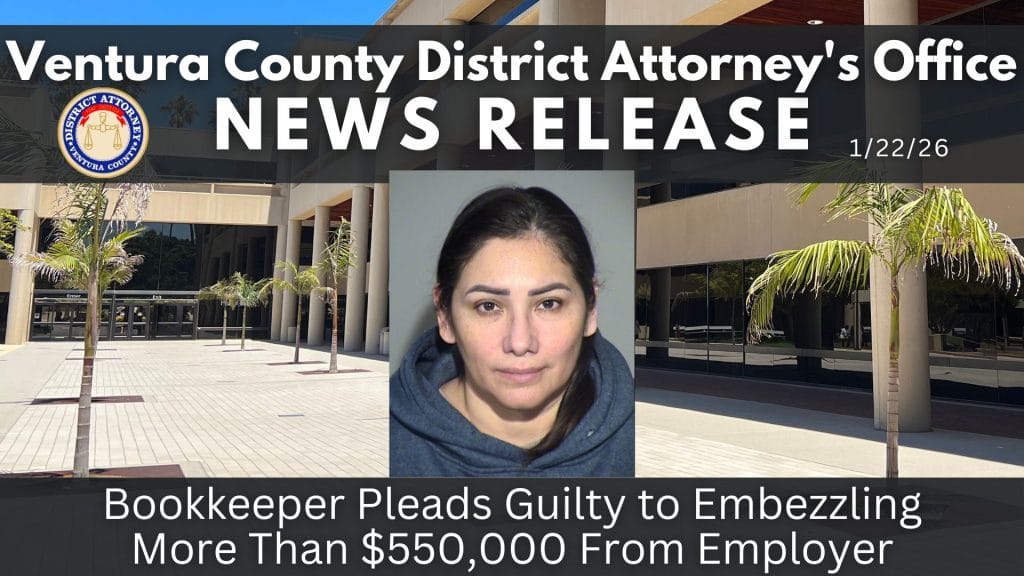 Bookkeeper Pleads Guilty to Embezzling More Than $550,000 From Employer