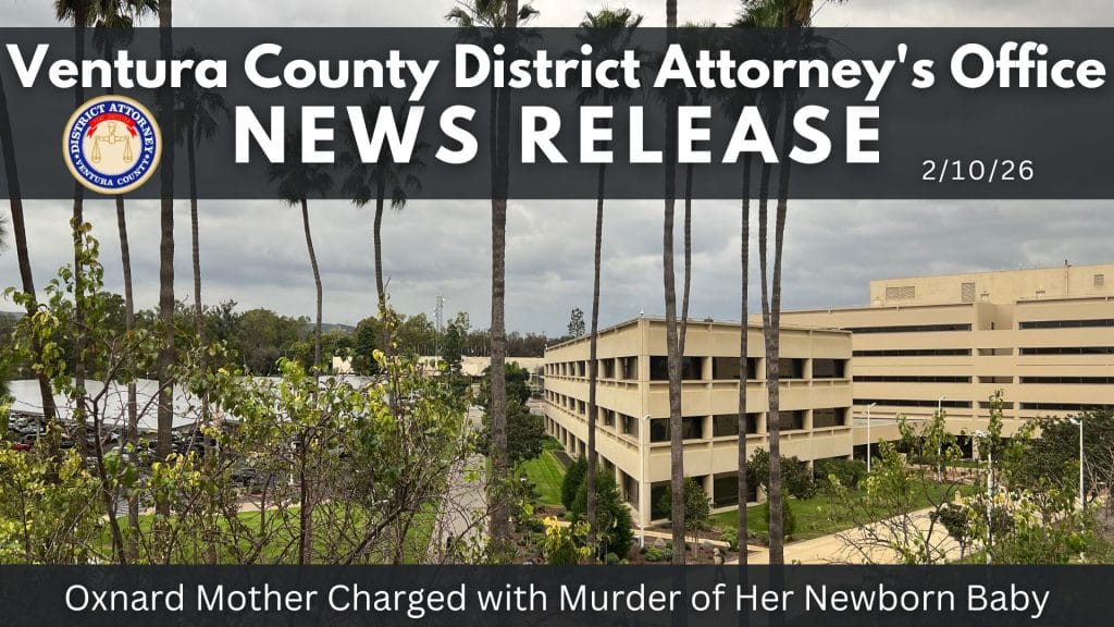 Oxnard Mother Charged with Murder of Her Newborn Baby