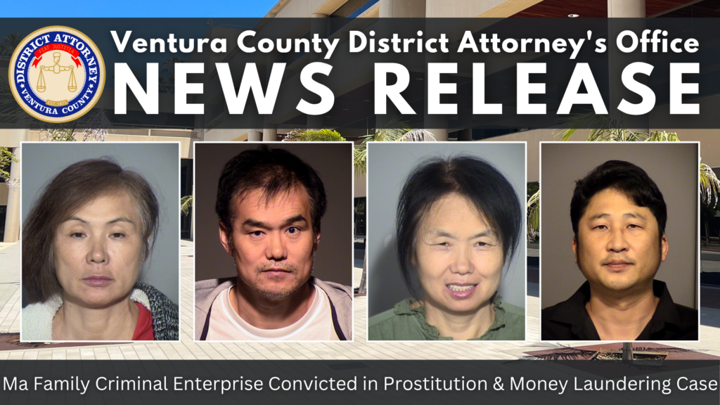Ma Family Criminal Enterprise Convicted in Prostitution & Money Laundering Case
