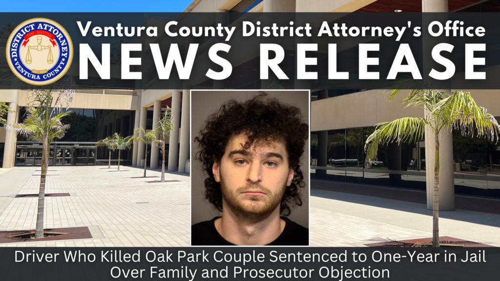 Driver Who Killed Oak Park Couple Sentenced to One-Year in Jail Over Family and Prosecutor Objection
