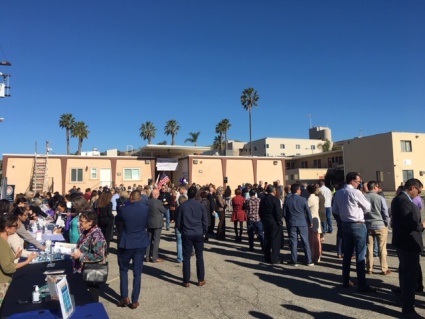 Victim Outreach crowd 