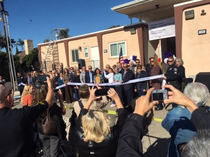 Ribbon cutting ceremony at the Ventura County Family Justice Center Grand Opening