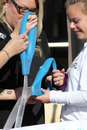 Ribbon cutting ceremony at the Ventura County Family Justice Center Grand Opening